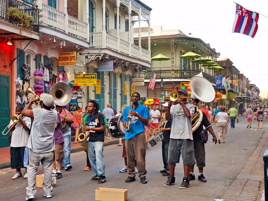 Bourbon Street, New Orleans