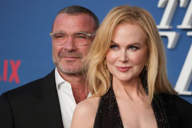 Liev Schreiber, left, and Nicole Kidman play a wealthy husband and wife in 