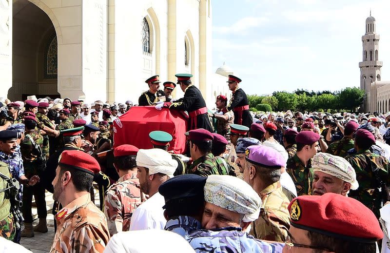 Funeral of Sultan Qaboos bin Said in Muscat