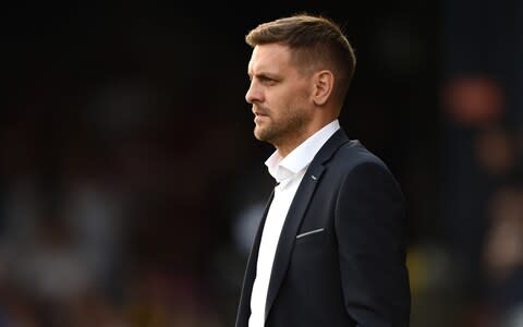 Woodgate made his managerial debut at Kenilworth Road - Credit: GETTY IMAGES