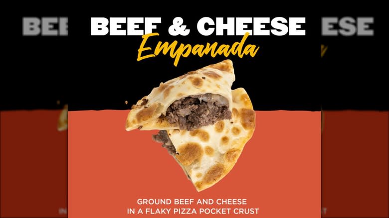 beef and cheese empanada