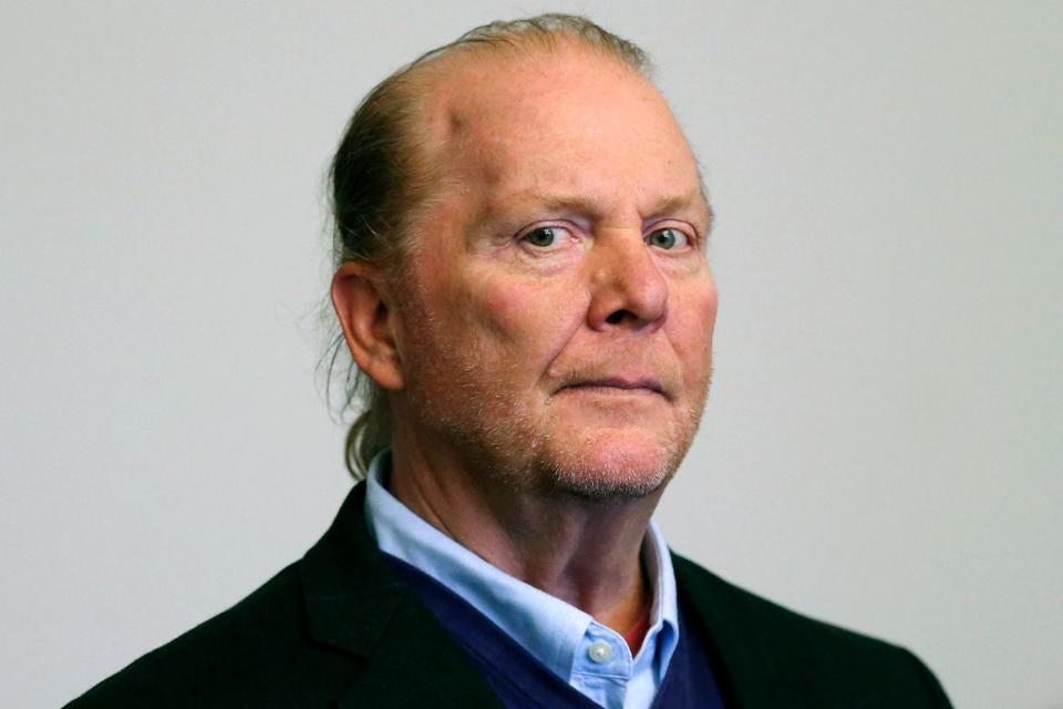 <p>David L. Ryan/The Boston Globe via Getty </p> Mario Batali