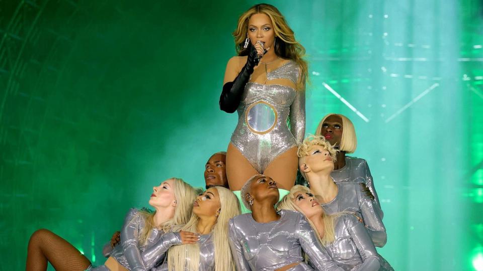 PHOTO: Beyonce performs onstage during the opening night of the 'RENAISSANCE WORLD TOUR' at Friends Arena on May 10, 2023 in Stockholm, Sweden. (Kevin Mazur/Getty Images)