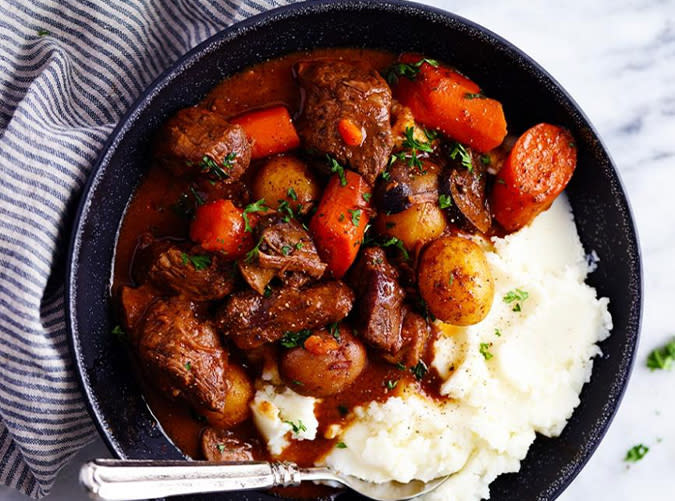 November 22: Slow-Cooker Beef Bourguignon