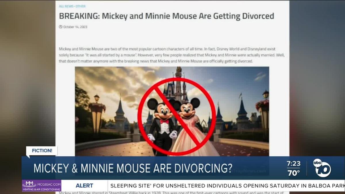 After 95 Years, Disney Officially Breaks Up Mickey and Minnie