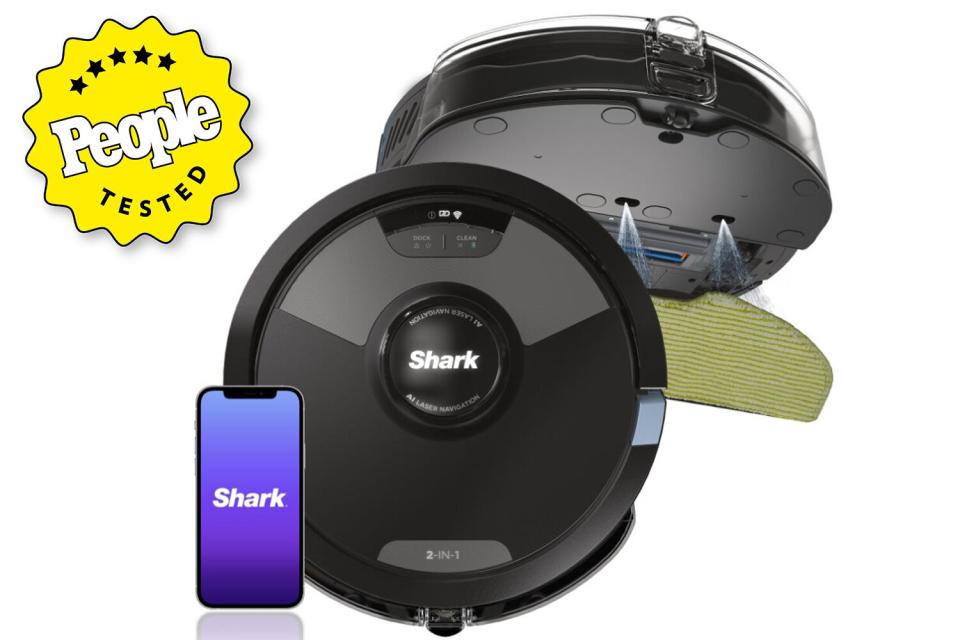 Shark 2-in-1 Vacuum and Mop Robot, Leaves No Spots Missed
