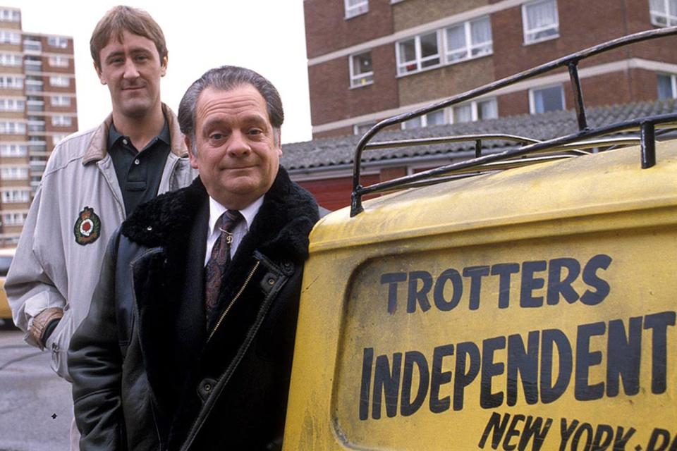 David Jason and Nicholas Lyndhurst in Only Fools and Horses. (BBC)