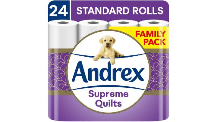 I'm at the age where the 26% price reduction on these 24 Andrex loo rolls is very exciting indeed.