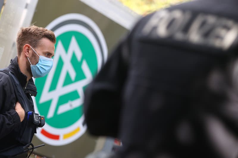 German prosecutors and tax authorities search offices of the German Football Association (DFB) as well as homes of current and former DFB officials on suspicion of tax evasion