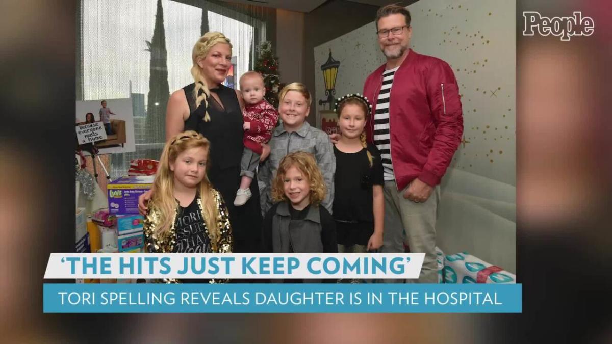 Tori Spelling Shares Photo Of Daughter Stella 14 In The Hospital Hits Just Keep Coming