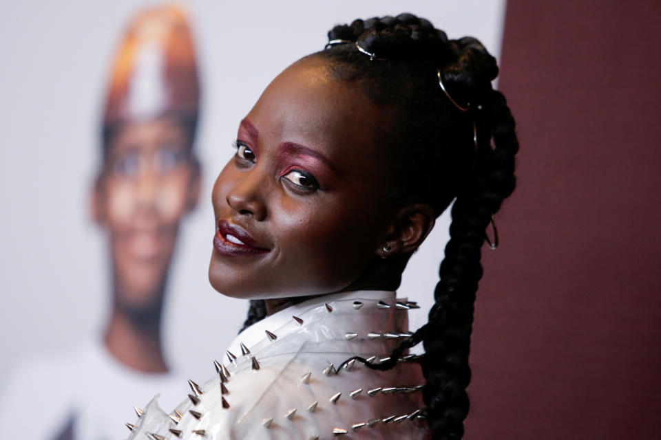 Actor Lupita Nyong'o attends the "Us" premiere at The Museum of Modern Art in New York City, New York, U.S., March 19, 2019. REUTERS/Eduardo Munoz