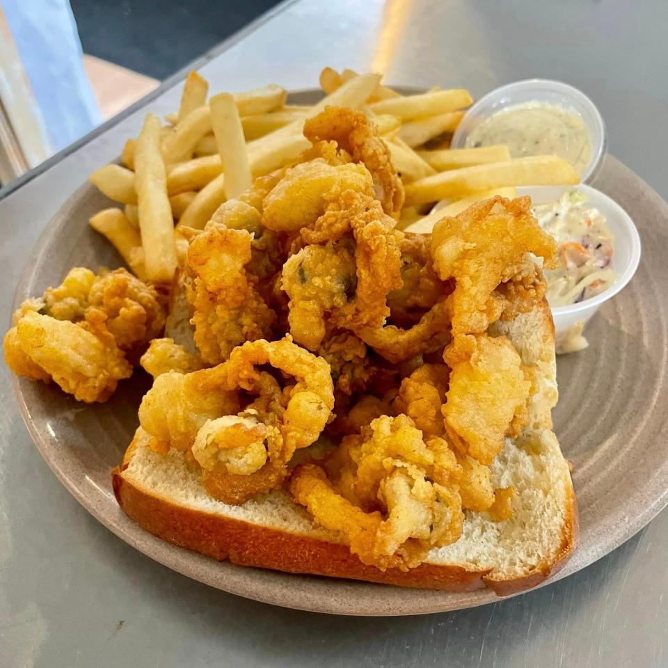 Feast on fried clams at Turk's Seafood.