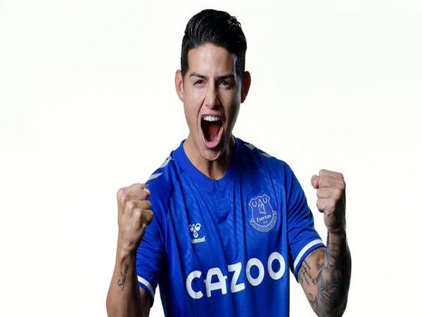 Colombian star James Rodriguez (Photo/ Everton FC Twitter)