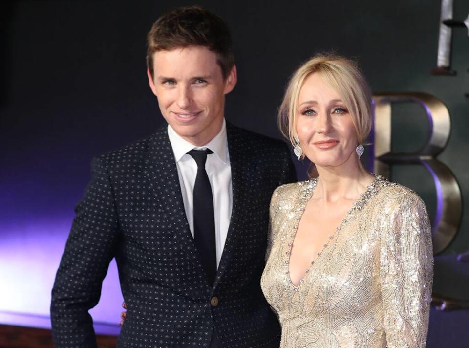 Eddie Redmayne, J. K. Rowling