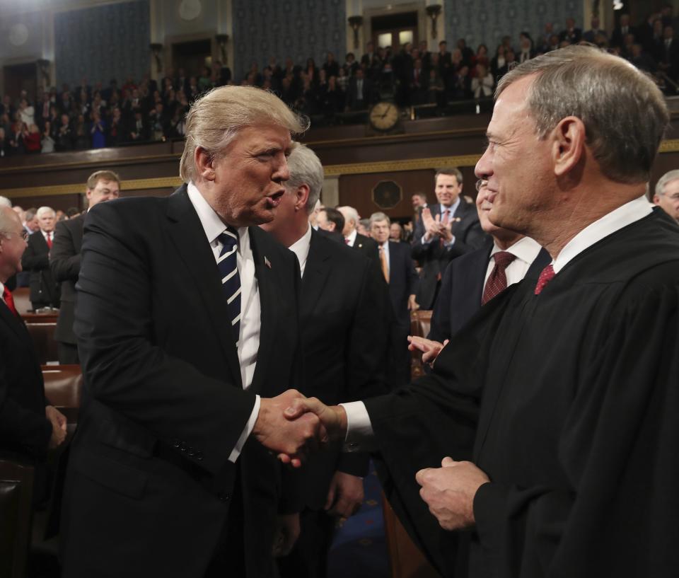 supreme court donald trump chief justice john roberts