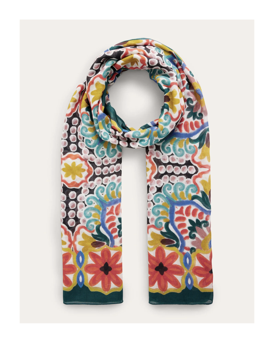 printed modal scarf