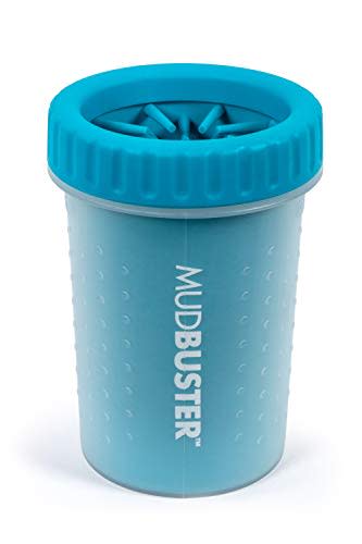 Dexas MudBuster Portable Dog Paw Cleaner, Medium, Blue (Amazon / Amazon)