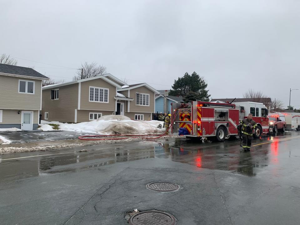 An afternoon fire on Frecker Drive in St. John's sent one person to the hospital, the RNC confirmed. 