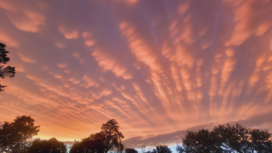 Wichita sunset on April 30, 2024 (Courtesy: KSN / Carina Branson)