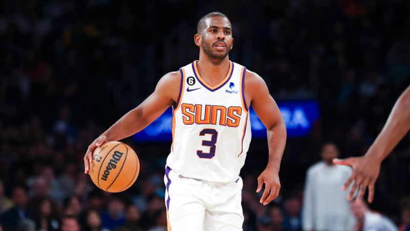 ▲鳳凰城太陽明星控衛Chris Paul。（圖／美聯社／達志影像）