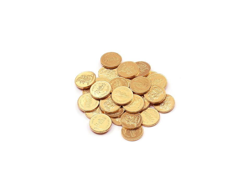 Wilbur Chocolate Gold Foiled Wilbur Coins