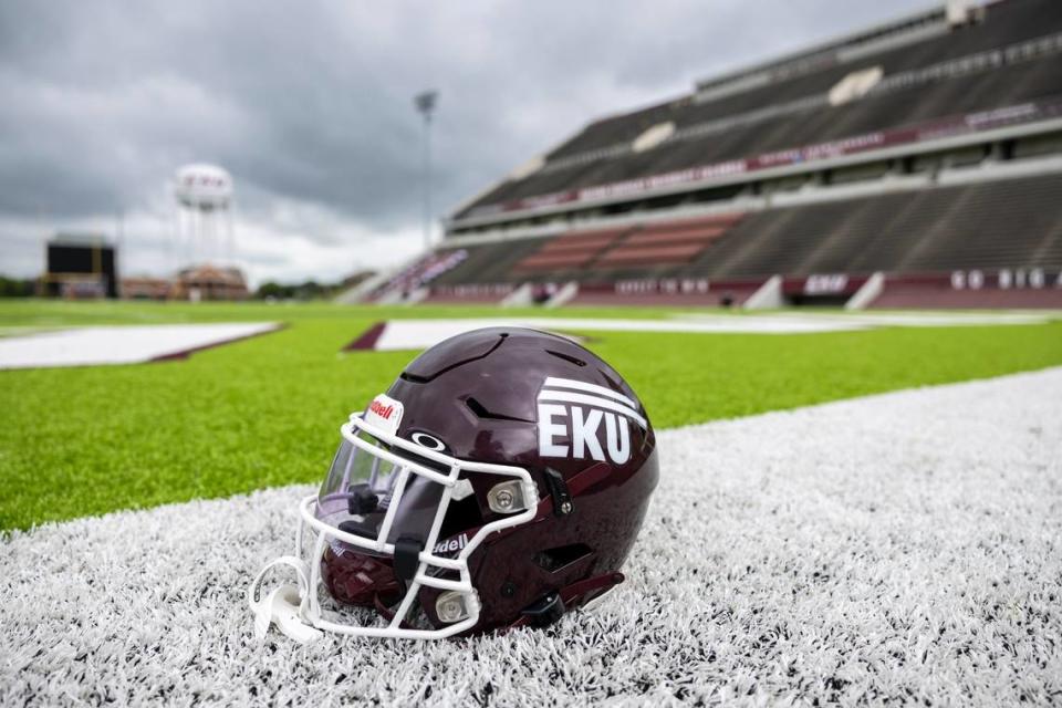 Originally known as Hangar Field when it opened in 1969, Eastern Kentucky University’s football facility was renamed Roy Kidd Stadium in 1990.