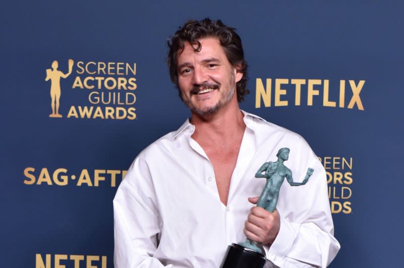 Pedro Pascal attends the SAG Awards in February. File Photo by Chris Chew/UPI