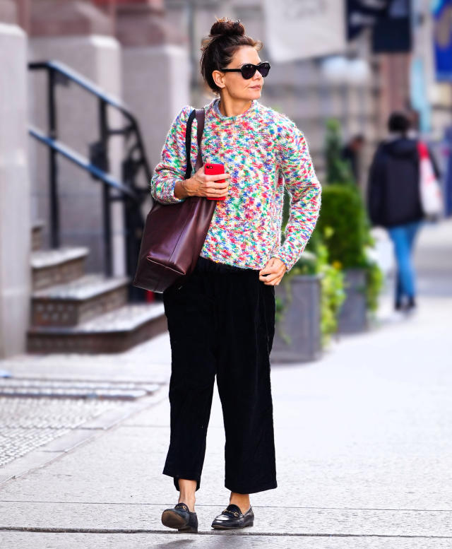 Katie Holmes Was the First Celeb to Rock This Designer's Colorful Bags