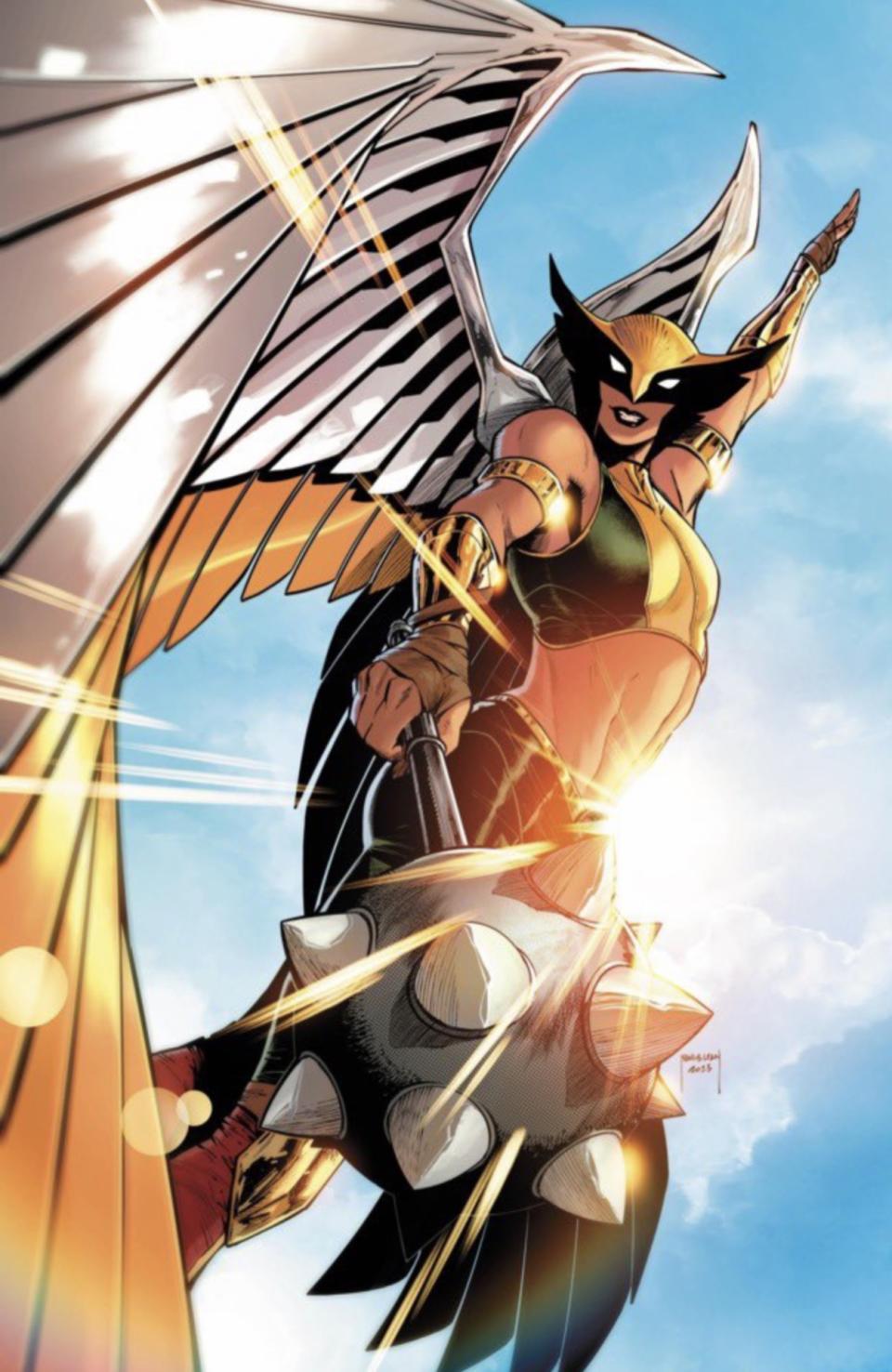 Kendra Saunders as Hawkgirl