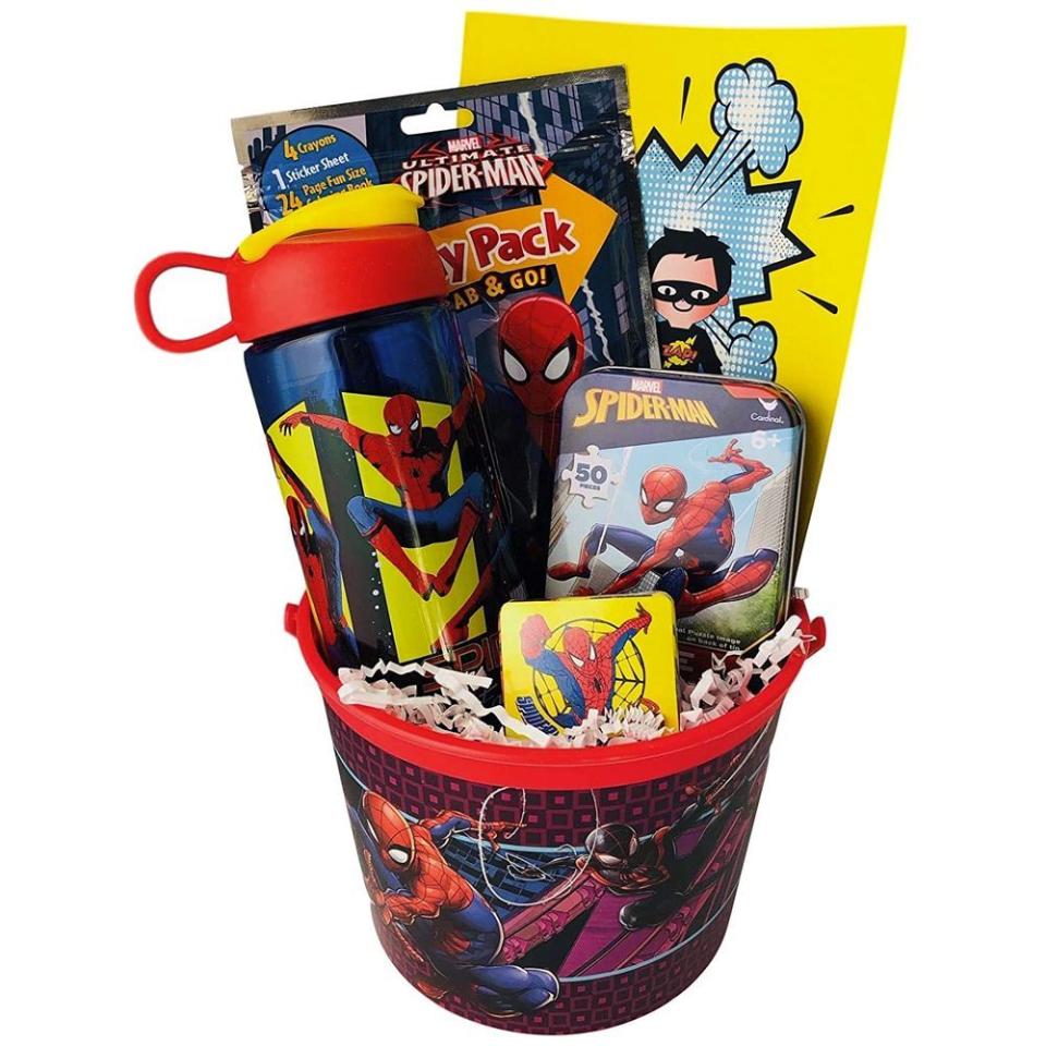 Spiderman Gift Basket
