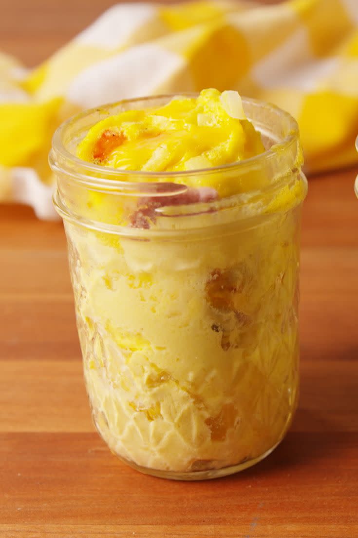 <p>What <em>can't</em> mason jars do?</p><p>Get the recipe from <a href="/cooking/recipe-ideas/recipes/a53842/mason-jar-omelets-recipe/" data-ylk="slk:Delish;elm:context_link;itc:0;sec:content-canvas" class="link ">Delish</a>. </p>