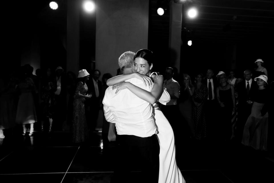 This was during a very memorable father-daughter dance to “The Way You Look Tonight.” I am definitely my father’s daughter, and this moment is one I will cherish forever.