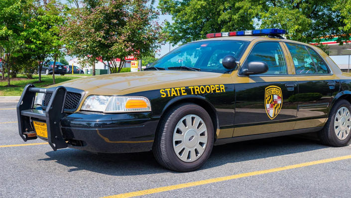 Maryland State Police cruiser
