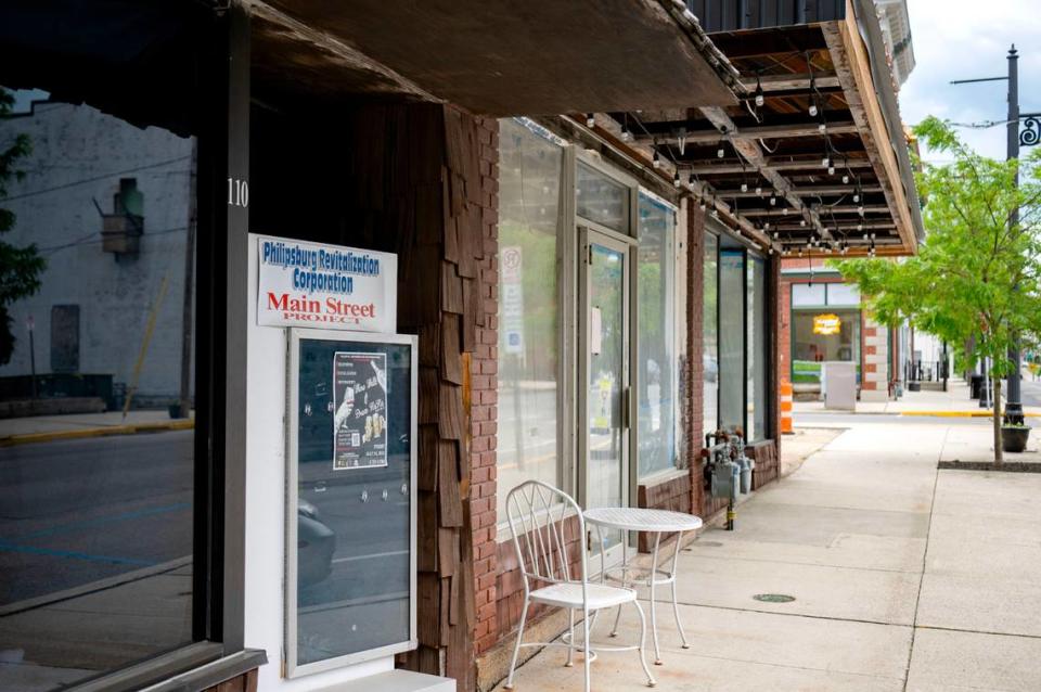 The building at 110 N. Front St. in Philipsburg on May 22, 2024.