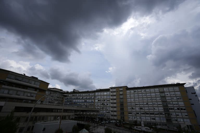 Una vista de hoy del hospital Gemelli