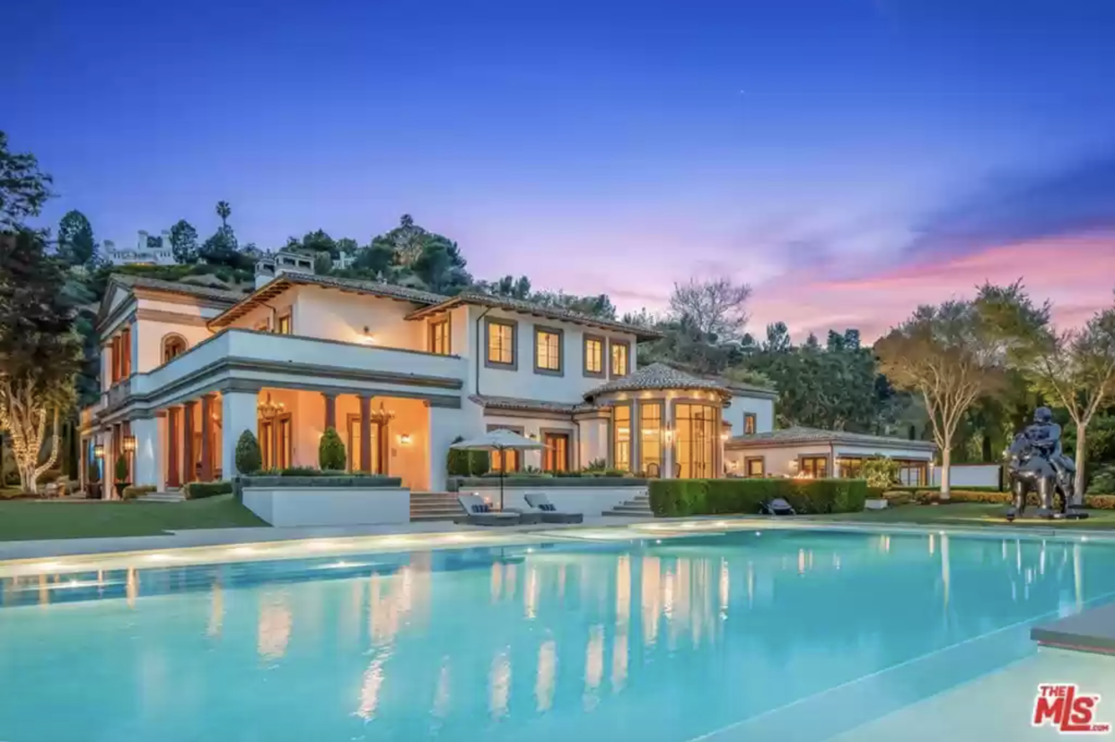 Sylvester Stallone Beverly Hills Mansion