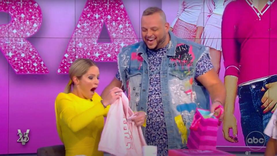 Sara Haines Gets Mean Girls-Themed Birthday Surprise on The View Featuring Star Daniel Franzese