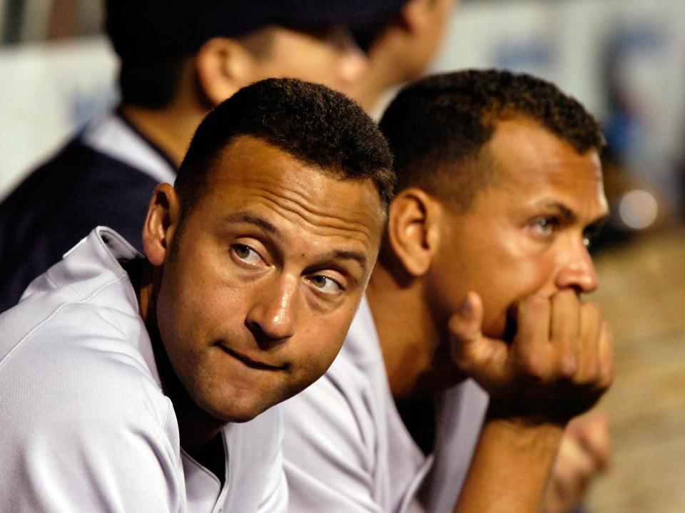 arod derek jeter 2007