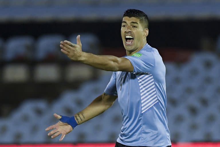 Luis Suárez no encontró los espacios y Uruguay sufre en su paso por las eliminatorias sudamericanas.