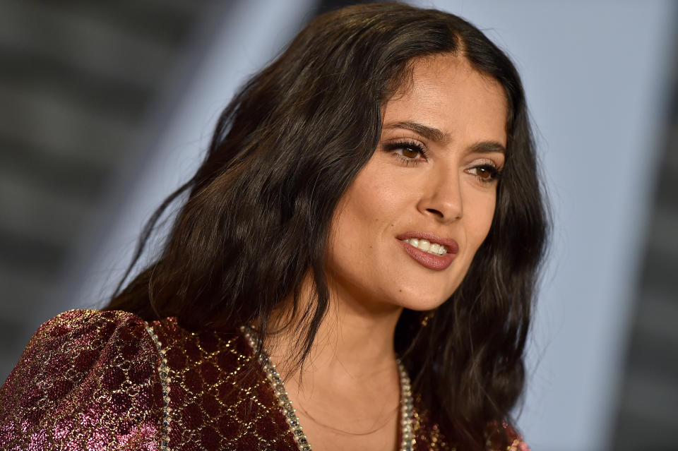 <p>A 41 ans, Salma Hayek a donné naissance, le 21 septembre 2007, à son unique enfant, une petite fille prénommée Valentina Paloma, de son union avec François-Henri Pinault. Crédit photo : Getty Images </p>