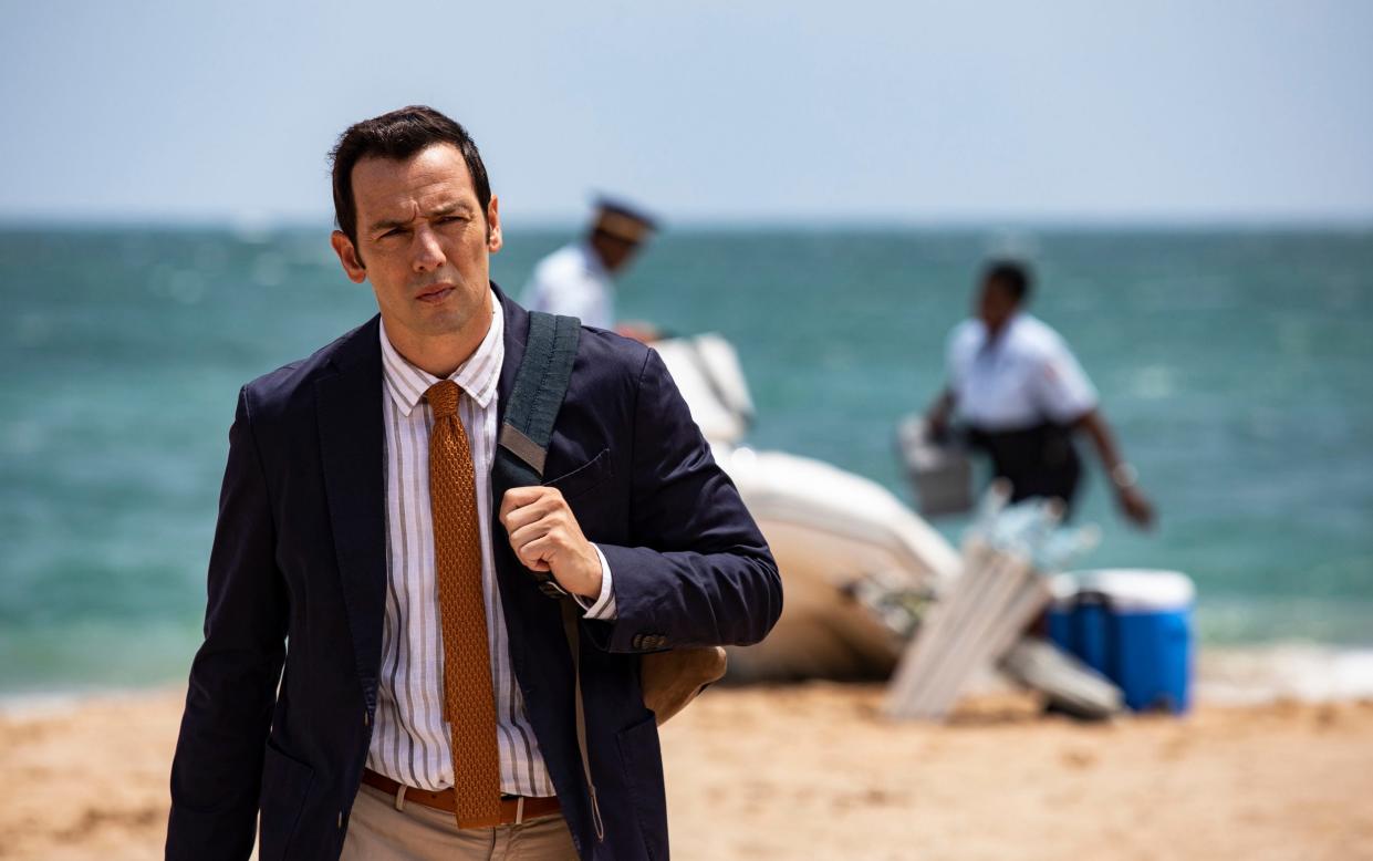 Ralf Little in Death in Paradise