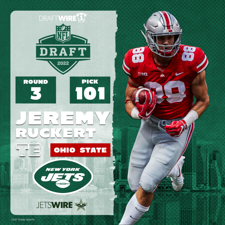 Ohio State players in the 2022 NFL draft: Jeremy Ruckert goes to Jets