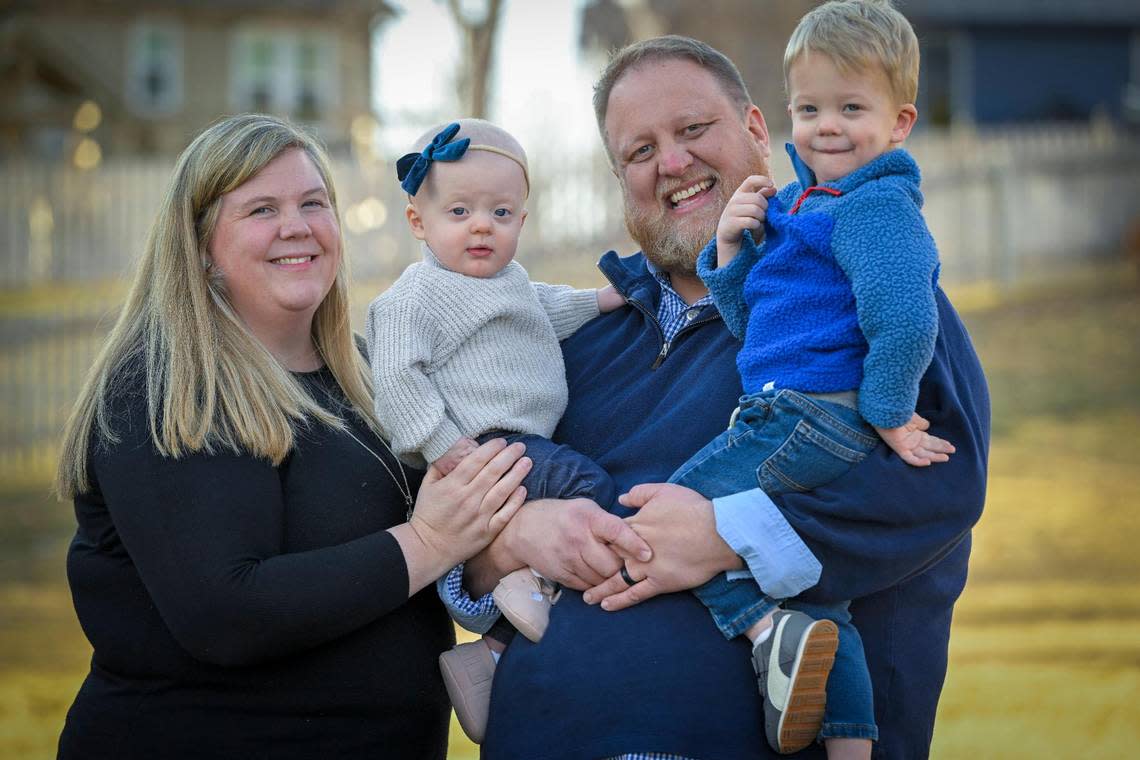 Three years after he was shot, Jimmy Faseler married registered nurse Megan Davis. The Faslers now live in Shawnee with their kids, 15-month-old Millie and Charlie, who turns 3 in March.