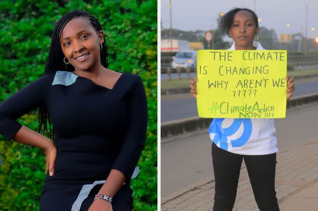 Elizabeth is a climate activist from Kenya. (Photo: Elizabeth Wathuti)