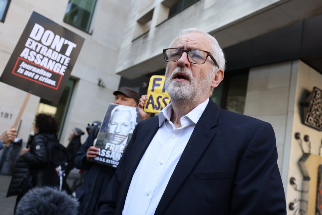 Former Labour leader Jeremy Corbyn has not been readmitted into the parliamentary Labour Party (James Manning/PA) (PA Wire)