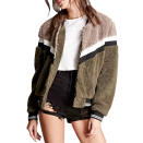 <p><a rel="nofollow noopener" href="http://www.anrdoezrs.net/links/3550561/type/dlg/http://www.forever21.com/Product/Product.aspx?BR=f21&Category=outerwear_coats-and-jackets&ProductID=2000206762&VariantID=" target="_blank" data-ylk="slk:Forever 21 Striped Faux Fur Bomber Jacket;elm:context_link;itc:0;sec:content-canvas" class="link ">Forever 21 Striped Faux Fur Bomber Jacket</a>, $38.</p>