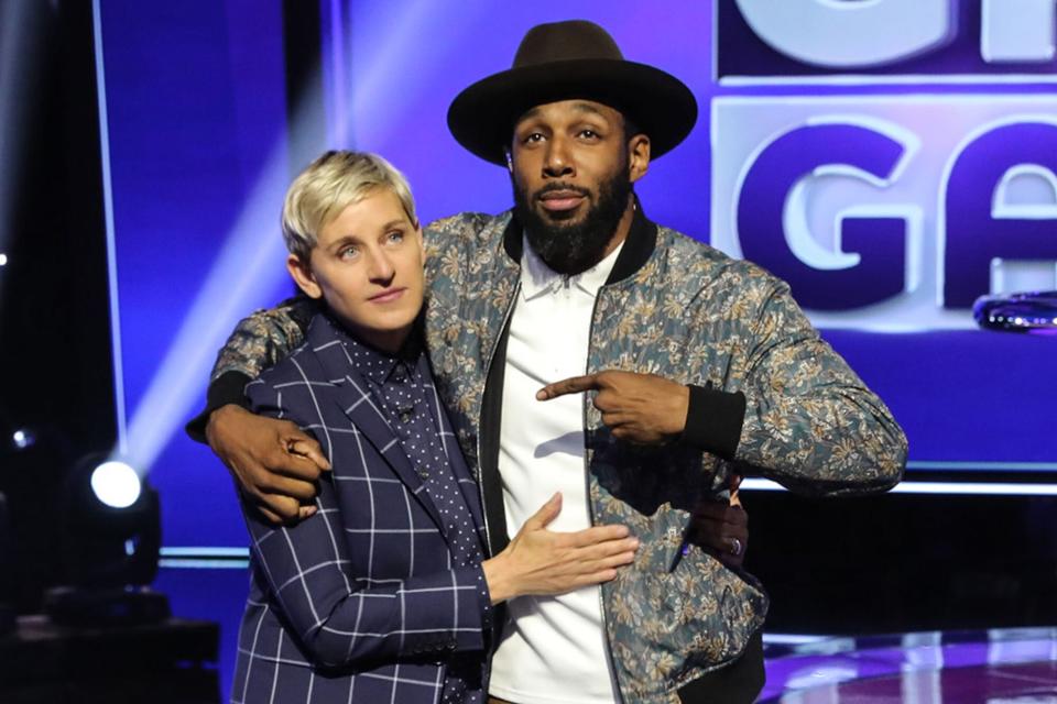 Ellen DeGeneres and Stephen 'tWitch' Boss