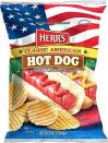 <p>What's more American than a hot dog? No, not apple pie. How about hot dog-flavored potato chips? Yes, that's a thing. This creation from <a href="https://www.herrsstore.com/potatochips.html" rel="nofollow noopener" target="_blank" data-ylk="slk:Herr's;elm:context_link;itc:0;sec:content-canvas" class="link ">Herr's</a> celebrates the red, white, and blue with meaty flavor you don't even need a grill to get a taste of.</p>