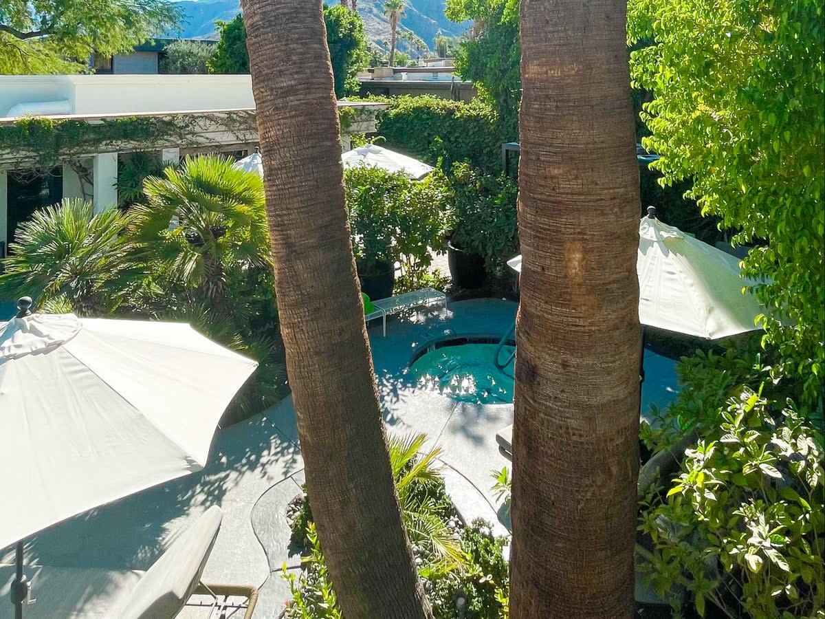 Poolside at Descanso is a popular hang-out spot (Calum McSwiggan)