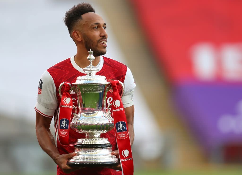 Arsenal won last season’s FA Cup (POOL/AFP via Getty Images)